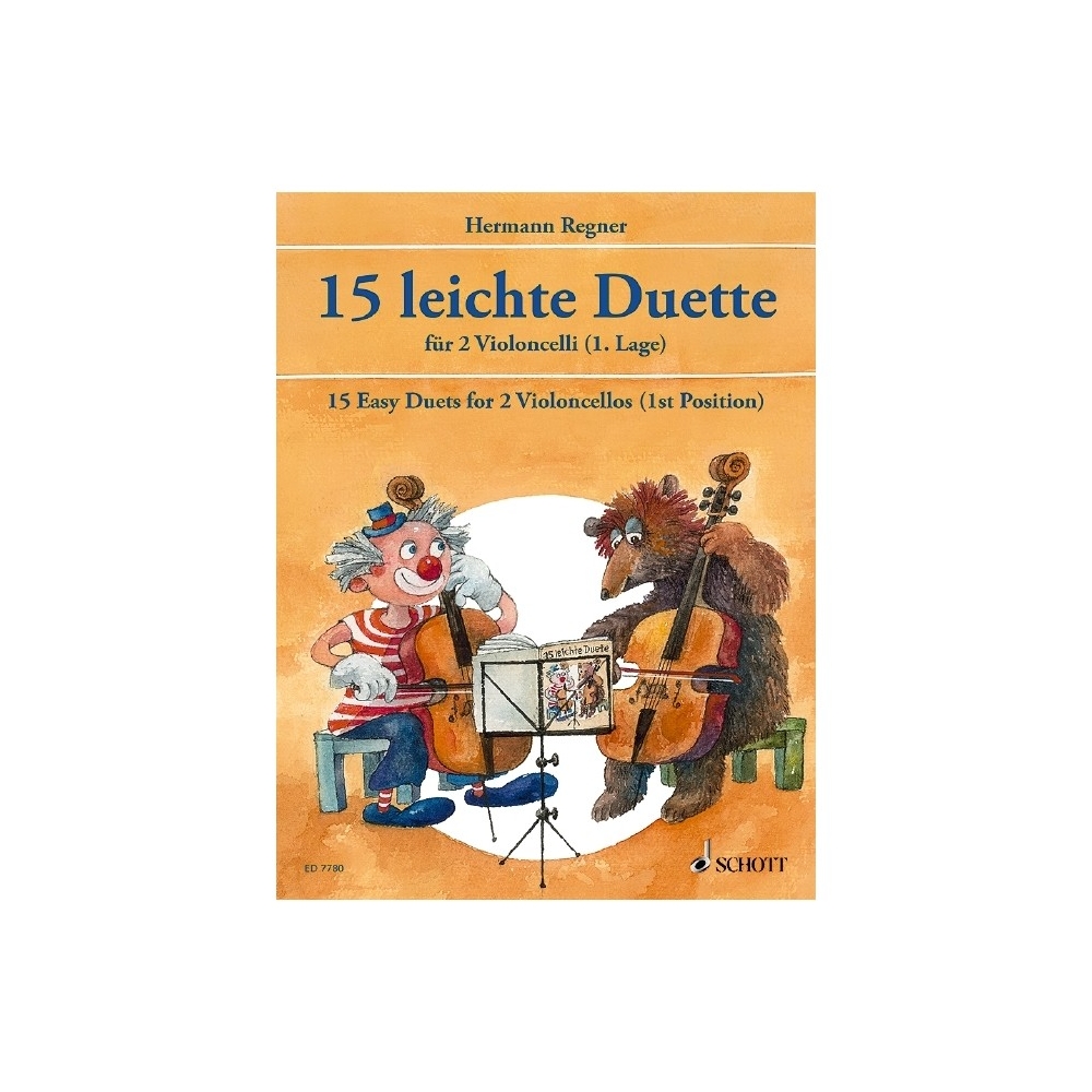 Regner, Hermann - 15 easy Duets 