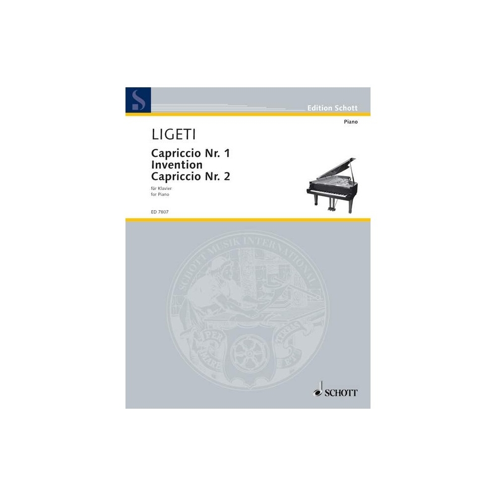 Ligeti, György - Capriccio No. 1 · Invention · Capriccio No. 2 