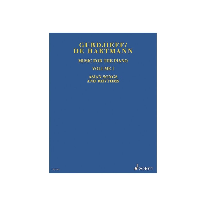 Gurdjieff, Georges Ivanovich / Hartmann, Thomas de - Music for the Piano   Vol. 1