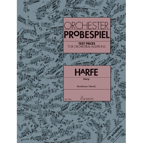 Test Pieces for Orchestral Auditions Harp 