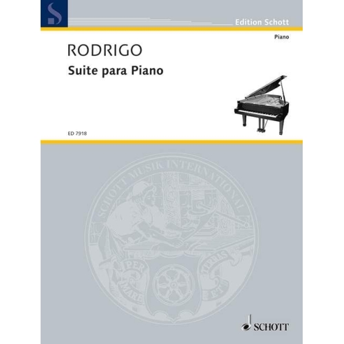 Rodrigo, Joaquín - Suite para Piano