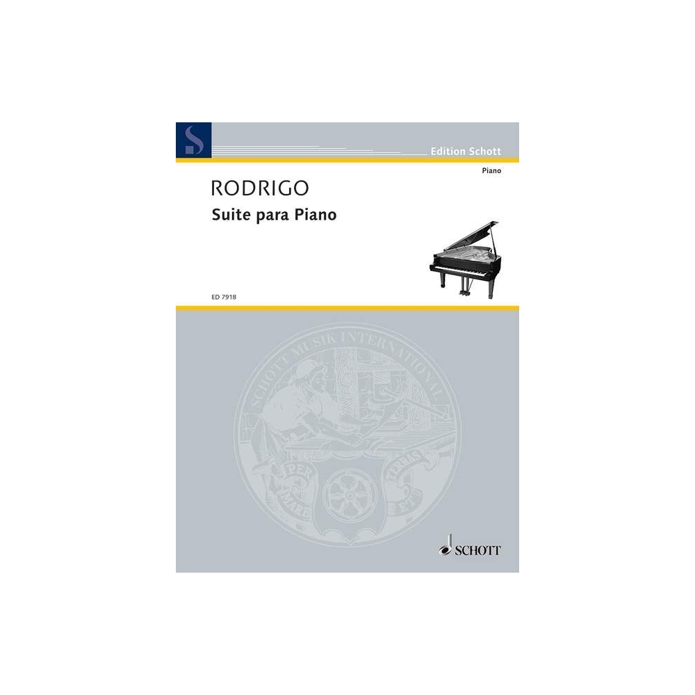 Rodrigo, Joaquín - Suite para Piano
