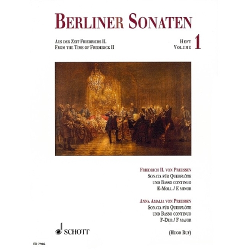 Berlin Sonatas   Band 1 - From the Time of Frederick II