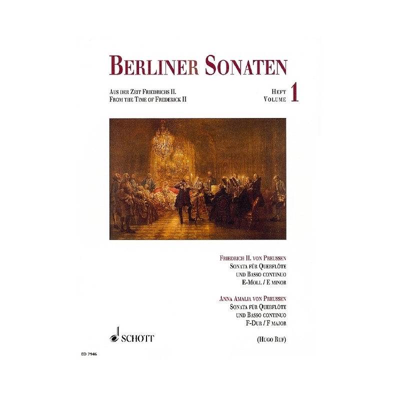 Berlin Sonatas   Band 1 - From the Time of Frederick II
