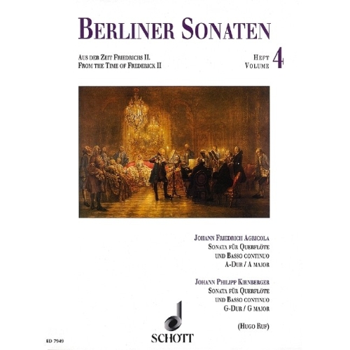 Berlin Sonatas   Band 4 - From the Time of Frederick II