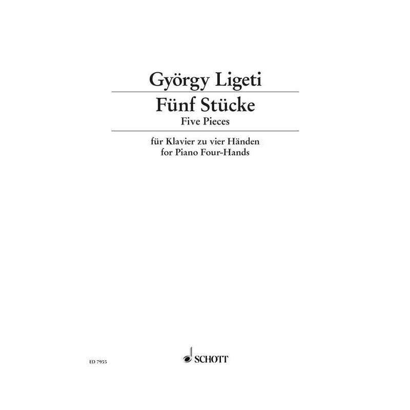 Ligeti, Gyoergy - Five Pieces