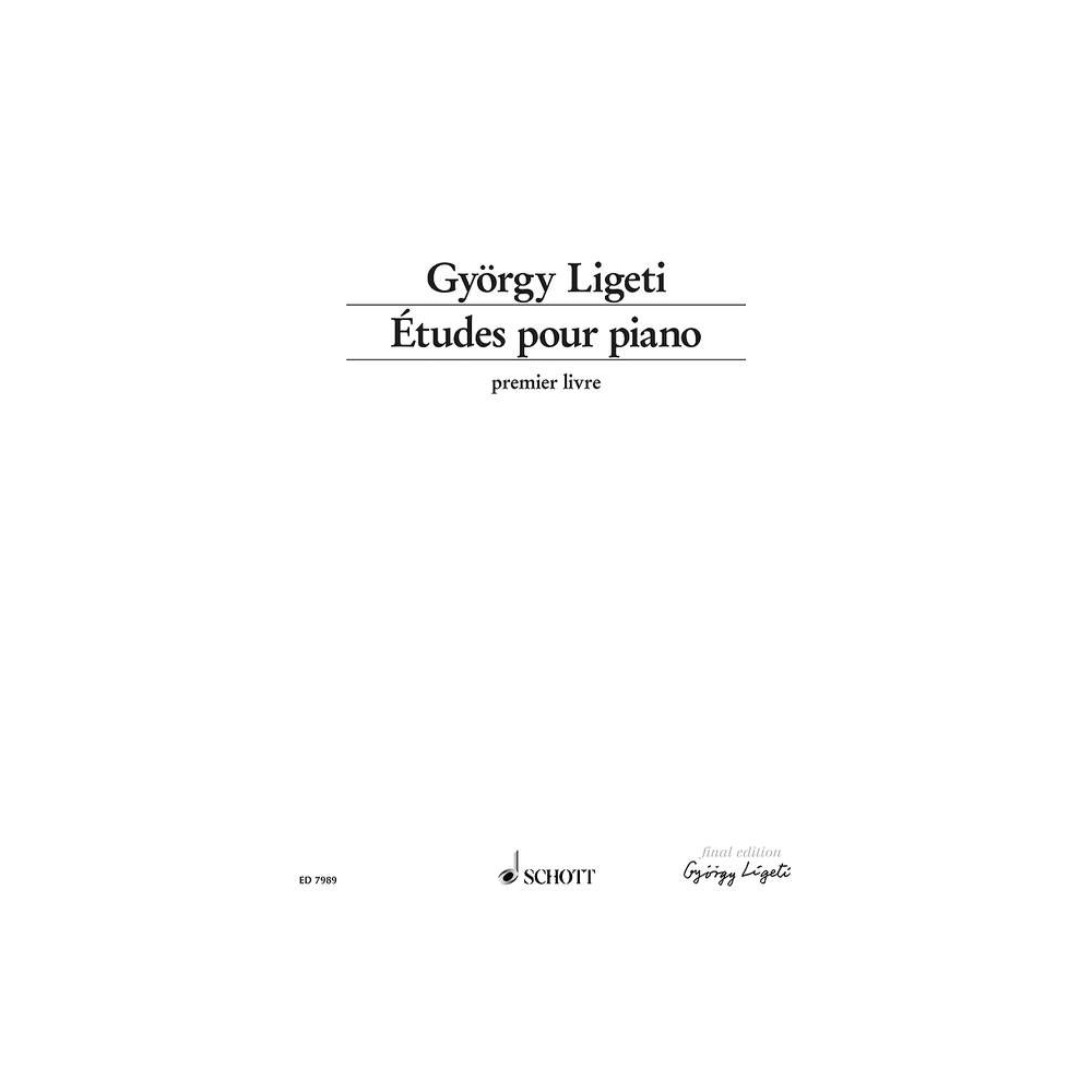 Ligeti, György - Études pour Piano Vol. 1