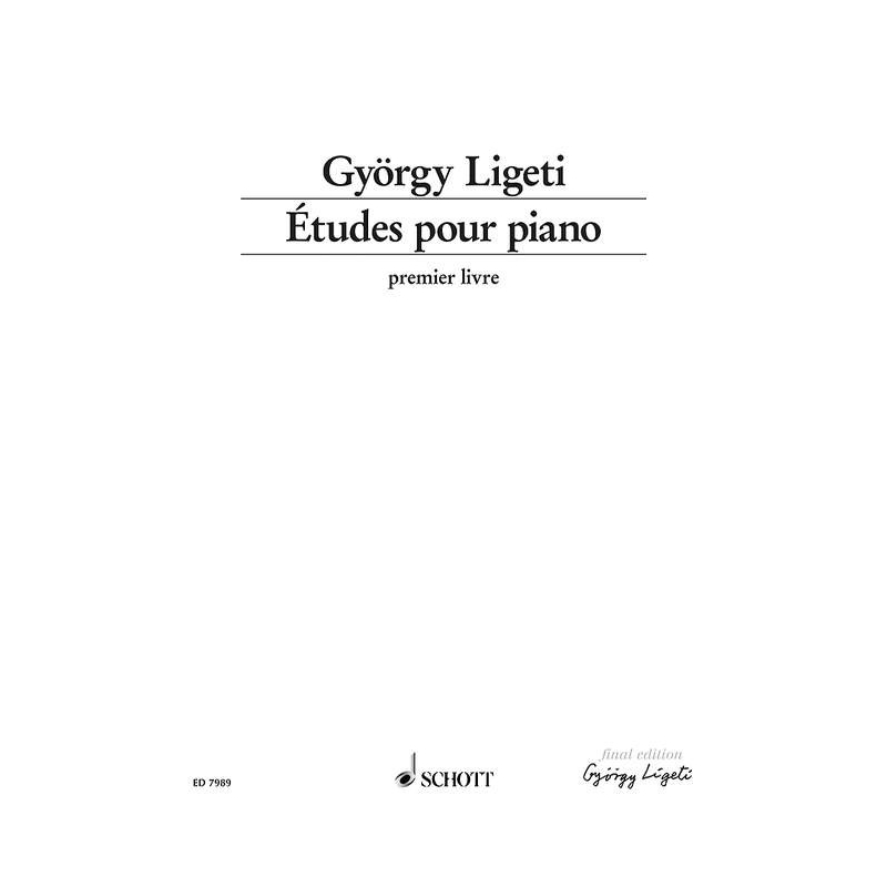 Ligeti, György - Études pour Piano Vol. 1