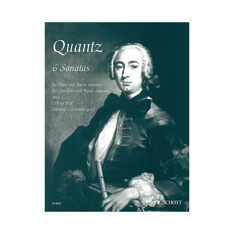 Quantz, Johann Joachim - Six Sonatas op. 1  Vol. 2