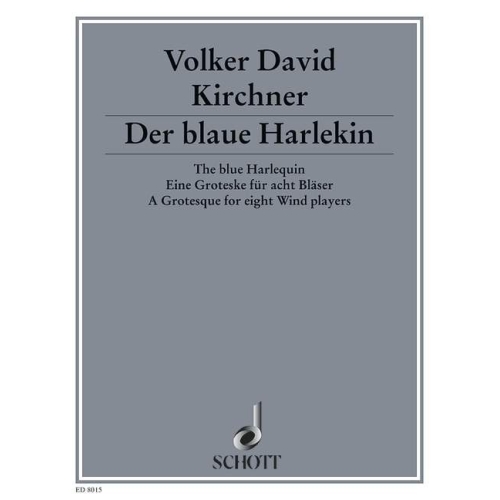 Kirchner, Volker David - Der blaue Harlekin