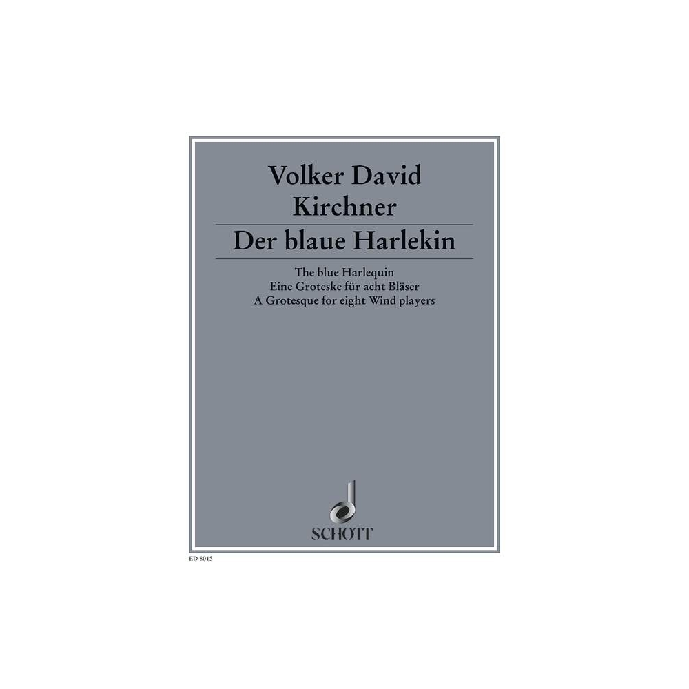 Kirchner, Volker David - Der blaue Harlekin 