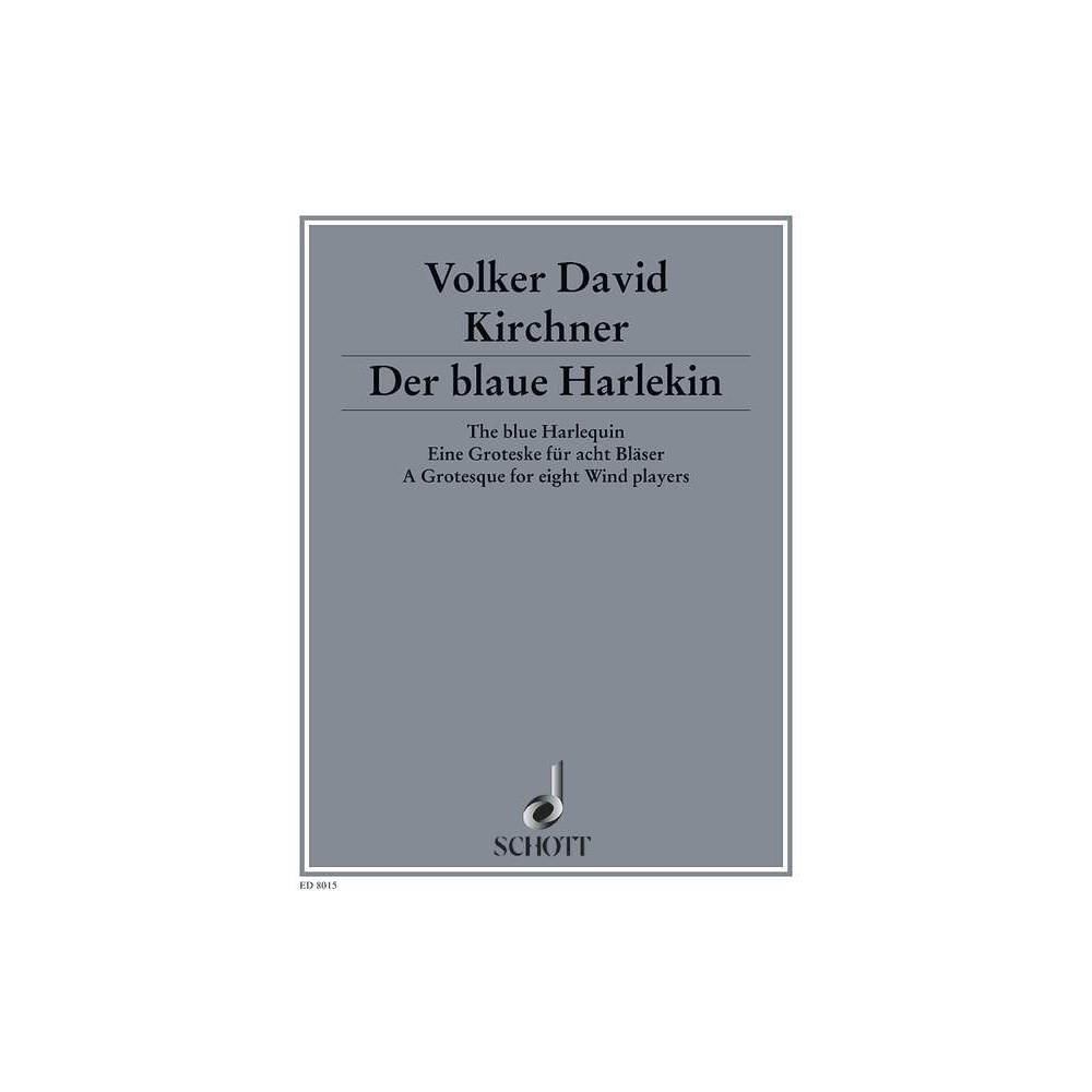 Kirchner, Volker David - Der blaue Harlekin