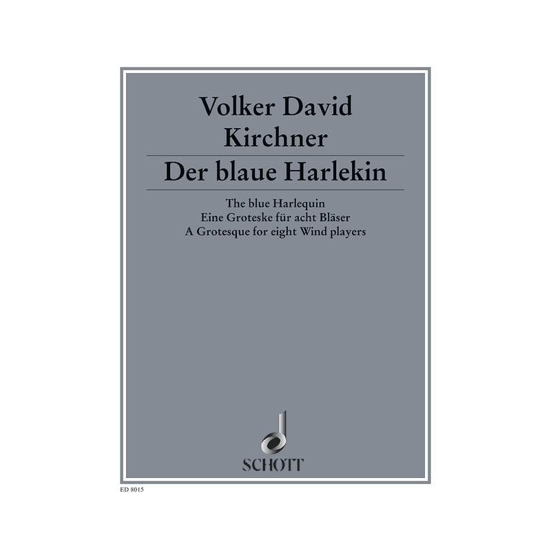Kirchner, Volker David - Der blaue Harlekin