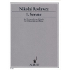 Roslavets, Nikolai Andreyevich - Cello Sonata No. 1 