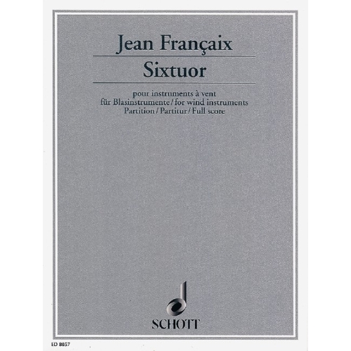 Françaix, Jean - Sixtuor