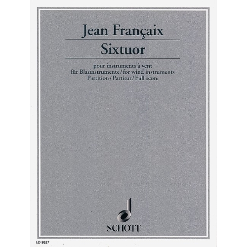Françaix, Jean - Sixtuor 