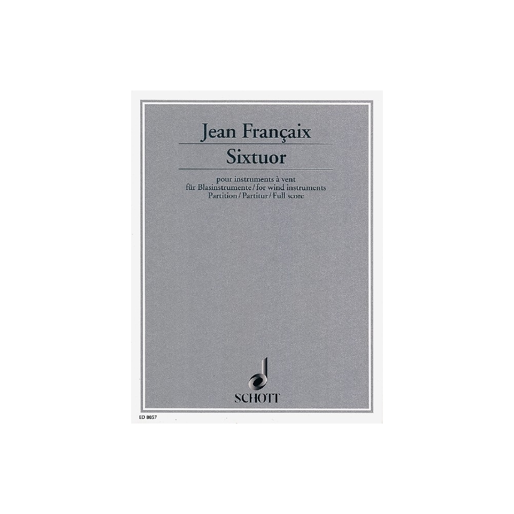 Françaix, Jean - Sixtuor