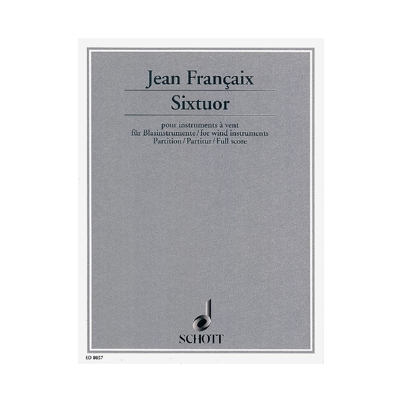 Françaix, Jean - Sixtuor