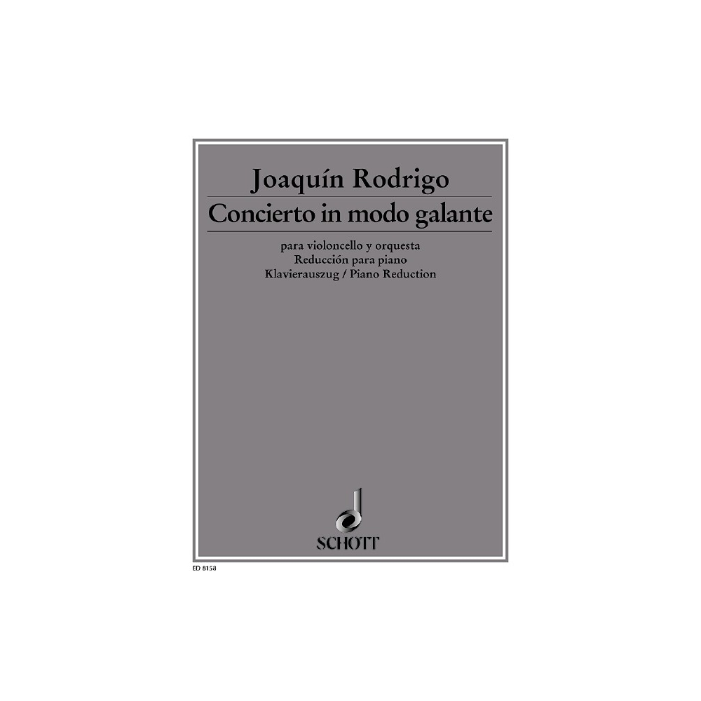 Rodrigo, Joaquín - Concerto in modo galante