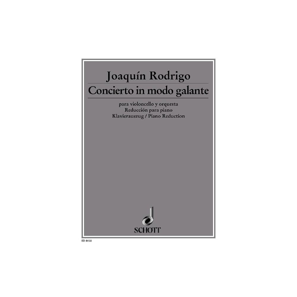 Rodrigo, Joaquín - Concerto in modo galante 