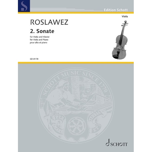 Roslavets, Nikolai Andreyevich - Sonata No. 2