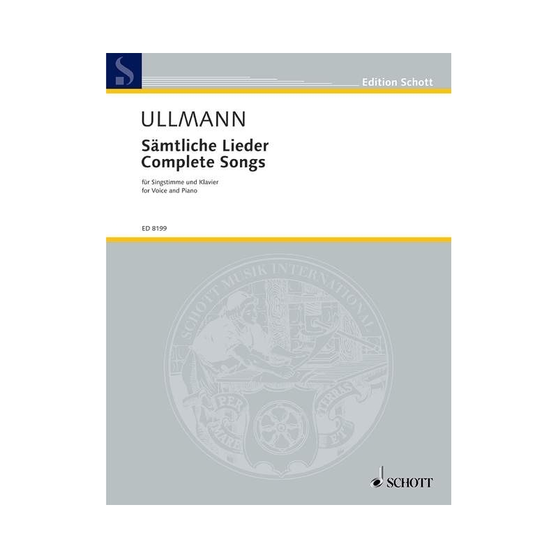 Ullmann, Viktor - Complete Songs