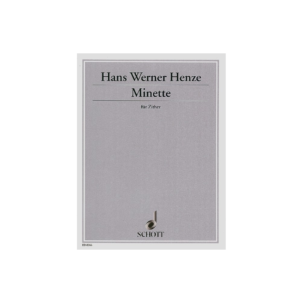 Henze, Hans Werner - Minette 