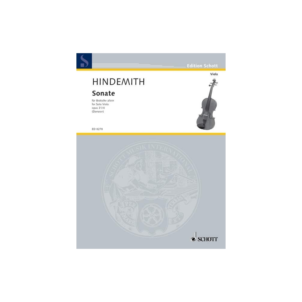 Hindemith, Paul - Sonata op. 31/4 
