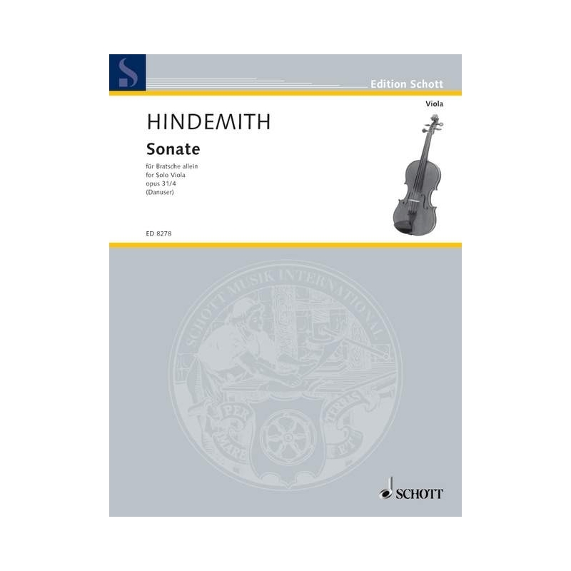 Hindemith, Paul - Sonata op. 31/4 