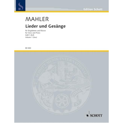Mahler, Gustav - Lieder und Gesänge   Heft 1