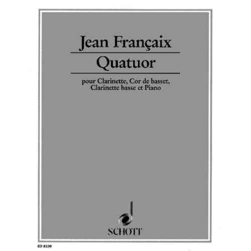 Françaix, Jean - Quartet 