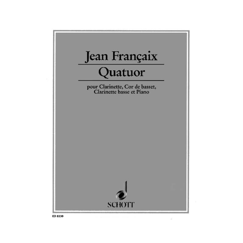 Françaix, Jean - Quartet