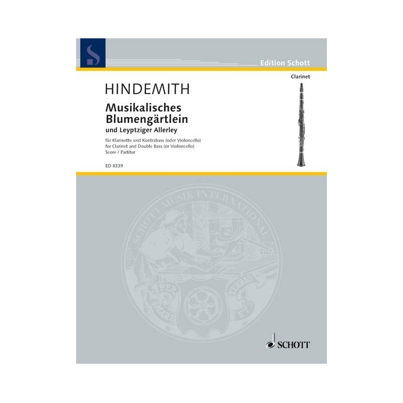 Hindemith, Paul - Musikalisches Blumengärtlein und Leyptziger Allerley