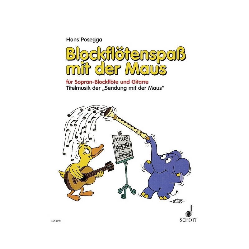 Posegga, Hans - Blockflötenspaß mit der Maus 