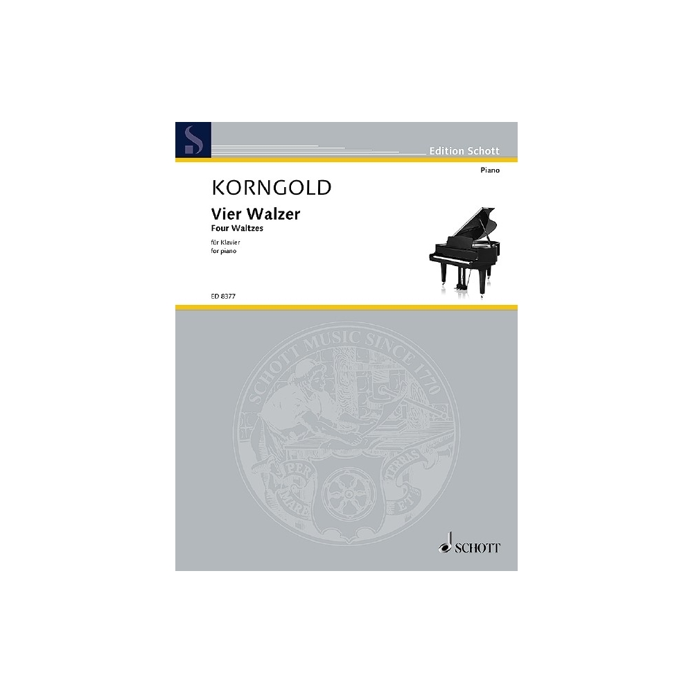 Korngold, Erich Wolfgang - Four waltzes