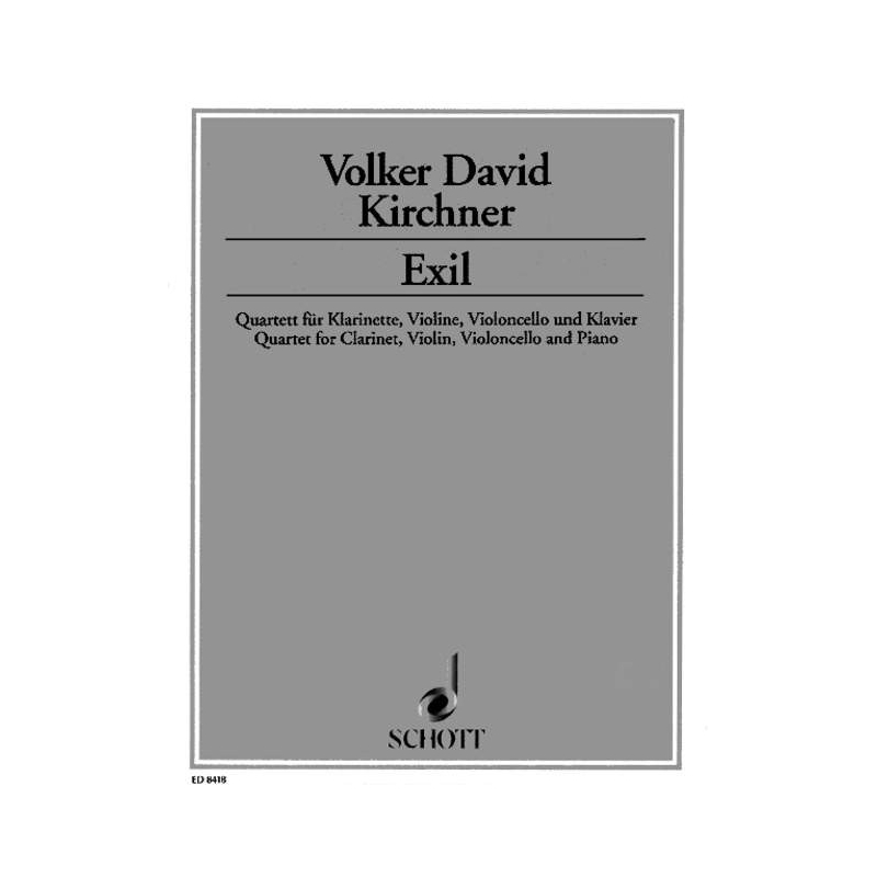 Kirchner, Volker David - Exil