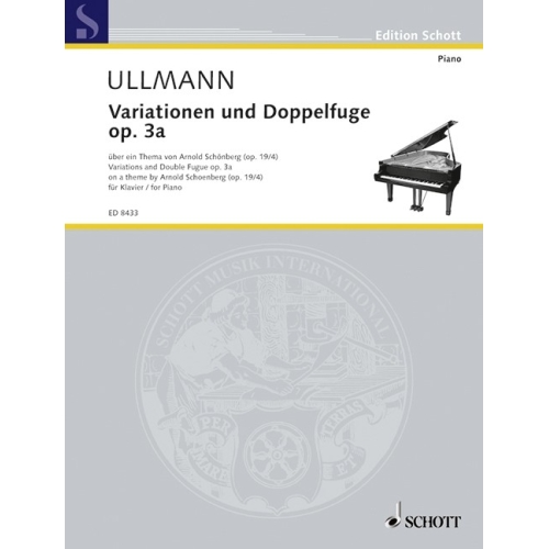 Ullmann, Viktor - Variations and Double Fugue op. 3a
