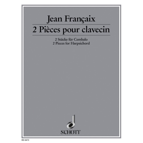 Françaix, Jean - Two pieces...