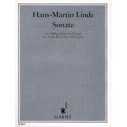 Linde, Hans-Martin - Sonata