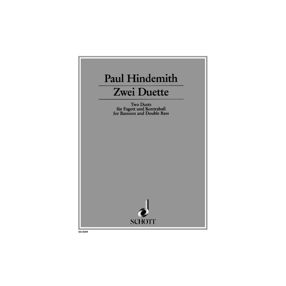 Hindemith, Paul - 2 Duets 