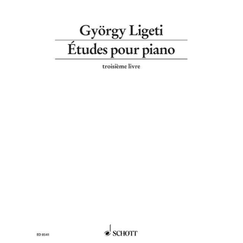 Ligeti, Gyoergy - Studies for piano   Band  3/1