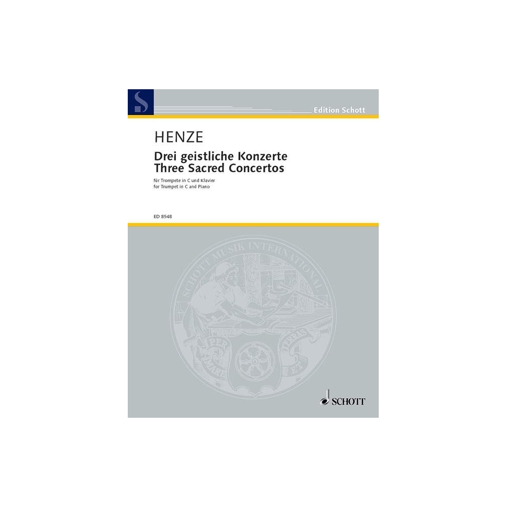 Henze, Hans Werner - Three Sacred Concertos 