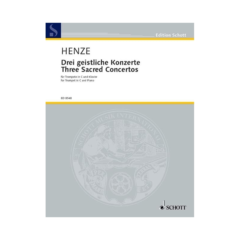 Henze, Hans Werner - Three Sacred Concertos