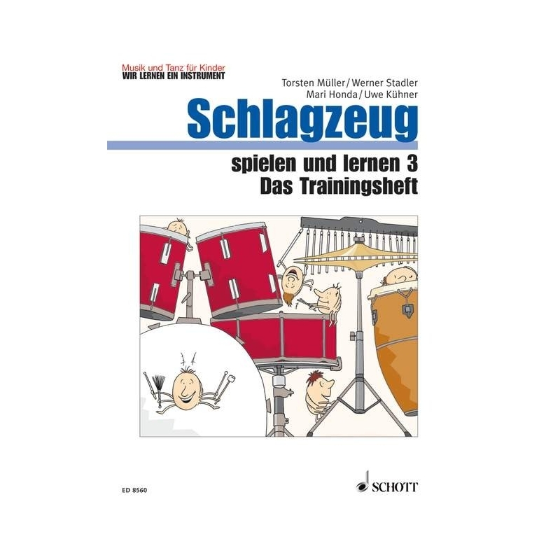 Schlagzeug spielen und lernen Vol. 3