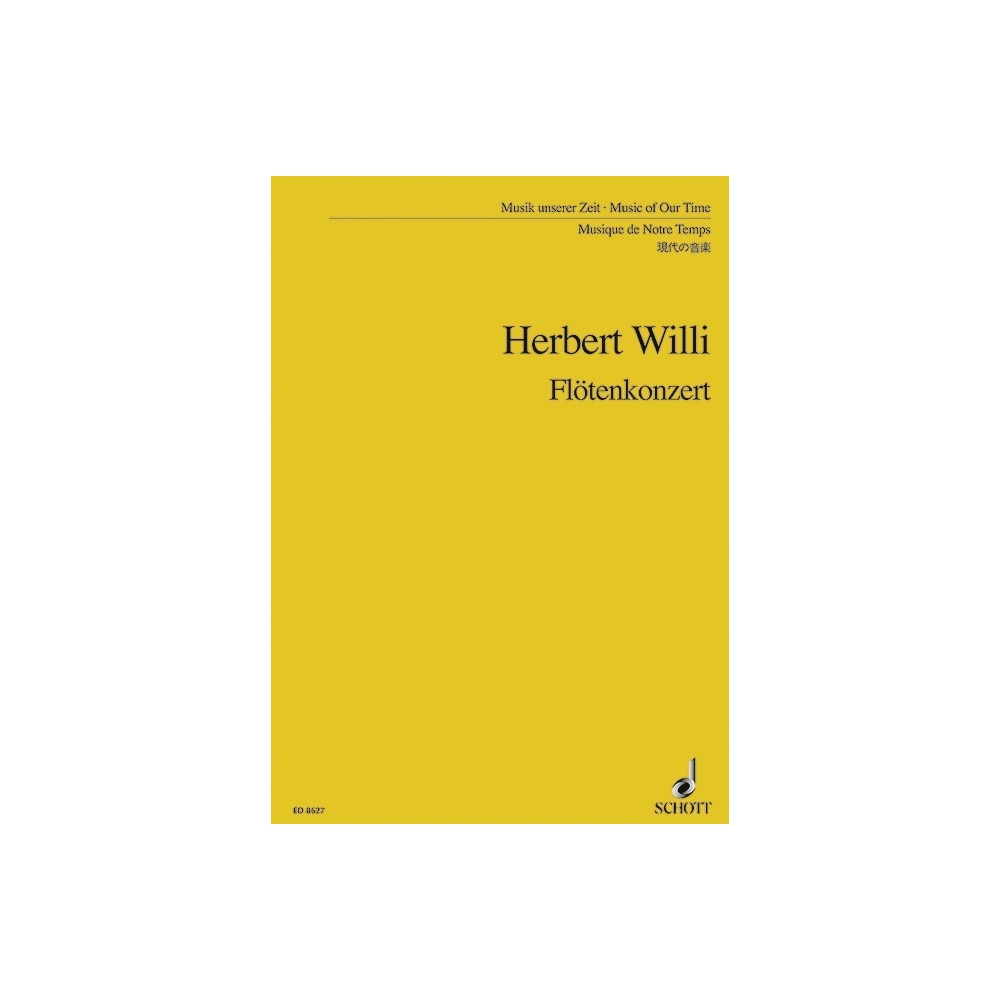 Willi, Herbert - Flute Concerto 