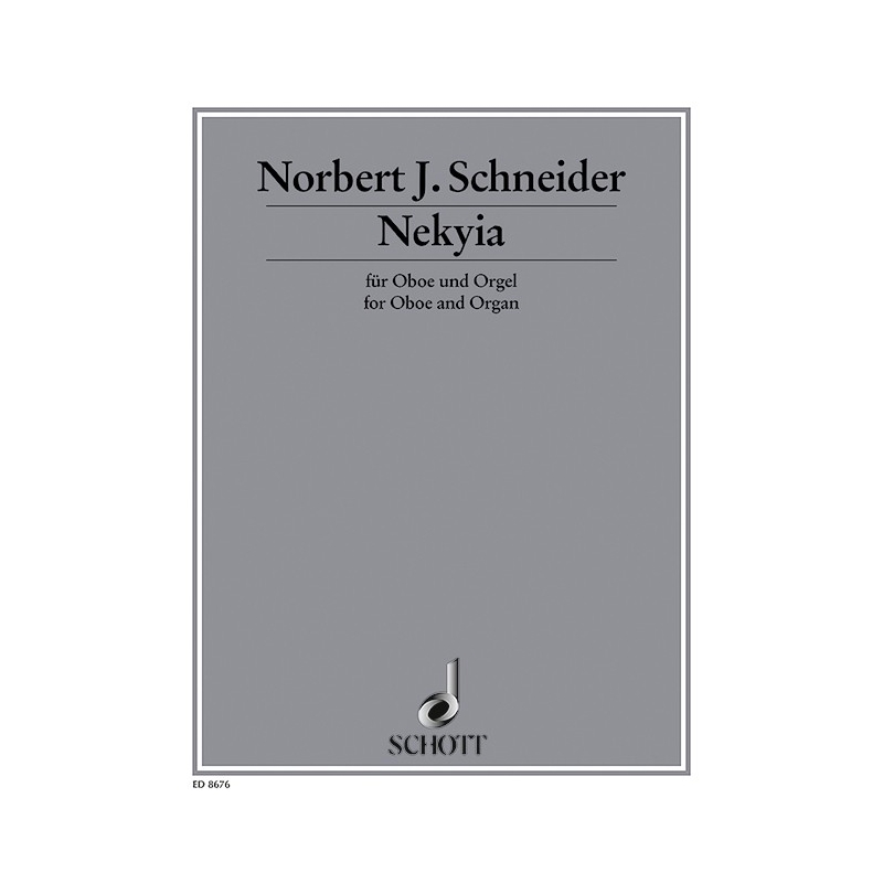 Schneider, Enjott - Nekyia 