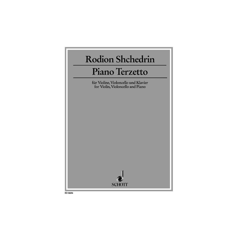 Chedrine, Rodion - Piano Terzetto 