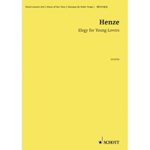 Henze, Hans Werner - Elegy for young Lovers