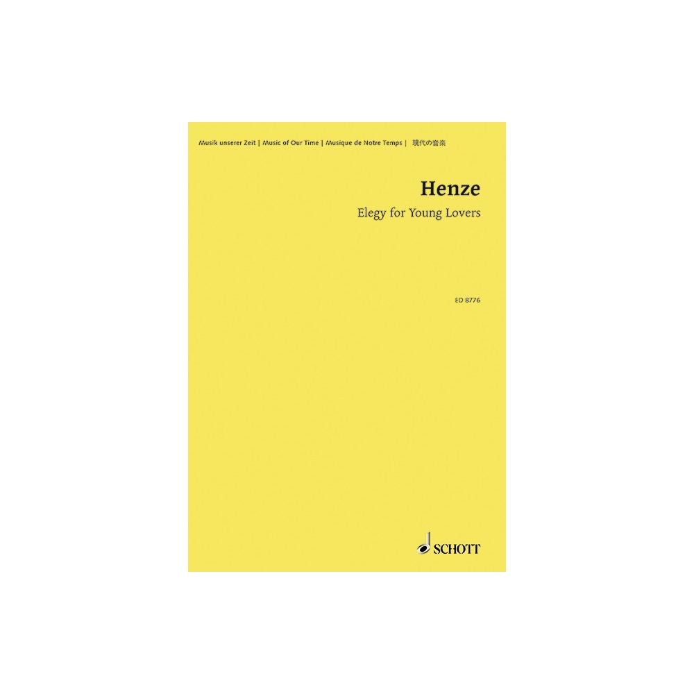 Henze, Hans Werner - Elegy for young Lovers