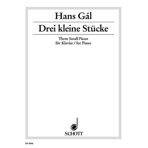 Gál, Hans - Three little Pieces op. 64